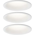 Paulmann - spot led encastrable pour salle de bains jeu de 3 18. 9 w