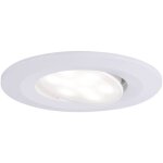 Paulmann calla spot led encastrable pour salle de bains 6 w ip65 blanc mat Paulmann calla spot led encastrable pour salle de bains 6 w ip65 blanc mat