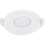 Spot led à encastrer 3w diam ext 85mm int 60mm 160 lm 6500k blanc froid panasonic Spot led à encastrer 3w diam ext 85mm int 60mm 160 lm 6500k blanc froid panasonic