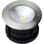 Spot led extrieur  encastrer bleu 20w (clairage 150w) tanche ip67 pour sol chemin, jardin, arbre ...