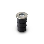 Vision - el - spot led encastrable led ac220 / 240v 3w 180lm 45 etanche ip67 ik09 62mm - blanc chaud ...