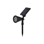 Spot  piquer led solaire pour jardin 1. 5w 6v dc - bleu silumen