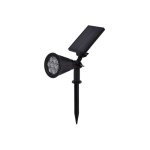 Spot  piquer led solaire pour jardin 1. 5w 6v dc bleu - silamp