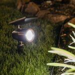 Spot solaire trs clairant 60 lumens blanc froid