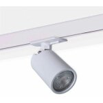 Spot sur rail monophas� avec douille gu10 - blanc