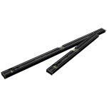 Stabila - dark shadow 20031 set de niveaux � bulle 60 cm, 100 cm 0. 5 mm / m