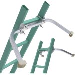 Stabilisateur d?�chelle en aluminium robuste ? accessoire pour �chelle t�lescopique avec crochet mural ...