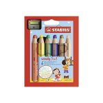 Stabilo crayons de couleur boisés 3 en 1 1 + 6 taille - crayons assortis Stabilo crayons de couleur boisés 3 en 1 1 + 6 taille - crayons assortis