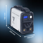 Stahlwerk arc 200 md poste de soudage � �lectrodes inverter 200 a mma e hand lift tig