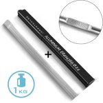 Stahlwerk baguettes de soudage tig er4043si5 aluminium fortement alli  2, 4x 500 mm 1kg