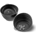 Stahlwerk coupelle magn�tique 6 pouces en plastique � forte adh�rence 2 pi�ces