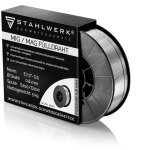 Stahlwerk fil fourr� flux e71t - gs 0, 8mm 5 kg bobine de fil d200 fil de soudage mig mag
