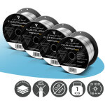 Stahlwerk fil fourr� set de 4 flux e71t - gs 0, 9 mm 1 kg rouleau de fil d100 mig mag