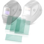Kit de 4 plaques de rechange pour casque de soudage st 450 r rc - stahlwerk