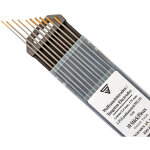 Lectrodes en tungstne / lectrodes  souder wl15 or 5 x 1, 6 mm + 5 x 2, 4 mm - stahlwerk