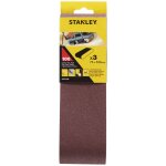 3 bandes abrasives 75x533 grain 100 sta33196 - xj - stanley 3 bandes abrasives 75x533 grain 100 sta33196 - xj - stanley