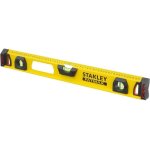 Stanley ? niveau � bulle 60 cm ? aluminium l�ger et durable ? pr�cision + / - 0, 5 mm / m ? 3 fioles ...