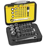 Stanley ? set de 39 embouts et douilles pour perceuse ? cl� � cliquet simple ? accessoire professionnel ...