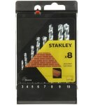 Stanley - jeu de forets � b�ton sta56040 - qz 8 unit�s