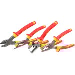 Stanley - coffret de 4 pinces - isol�es 1000v - universelle - coupante diagonale - bec long droit - � ...