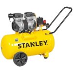 Stanley - compresseur, compresseur d'air sans huile, compresseur silencieux, horizontal, 1 ch, 8 bar, ...