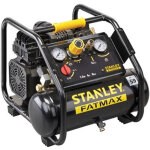 Stanley - compresseur professionnel fatmax we156 / 8 / 6 horizontal silencieux 1, 5cv 6l