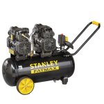 Stanley - compresseur professionnel we305 / 8 / 50 horizontal sans huile silencieux 3cv 50l