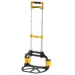 Stanley - 176516 - diable pliant lger et compact - charge max 70 kg - structure aluminium - jaune et ...