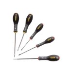 Stanley - jeu de 5 tournevis fatmax Stanley - jeu de 5 tournevis fatmax