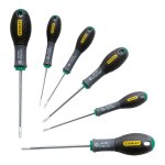 Stanley - jeu de 6 tournevis tamper torx fatmax 0 - 65 - 099 Stanley - jeu de 6 tournevis tamper torx fatmax 0 - 65 - 099