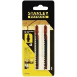 Lames de scie sauteuse stanley sta25572 - xj hsc 100 mm, lot de 2