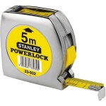 Stanley - m�tre ruban � lecture directe - largeur ruban : 19 mm - longueur : 5 m