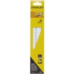 Stanley - pack 2 lames de scie sabre 22. 8cm �paisseur et coupe droite sta21232 - xj