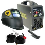 Stanley - poste  souder 160 ampres evo160 mma + tig + cagoule automatique 9 / 13 fatmax