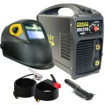 Stanley - poste à souder 200 ampères king210 mma + tig + cagoule automatique 9 / 13 fatmax Stanley - poste à souder 200 ampères king210 mma + tig + cagoule automatique 9 / 13 fatmax