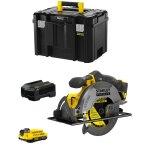 Stanley - scie circulaire fatmax sfmcs500d1t (1 x 2, 0 ah chargeur tstak vi)