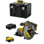 Stanley - scie circulaire fatmax sfmcs500m1t (1 x 4, 0 ah chargeur tstak vi)