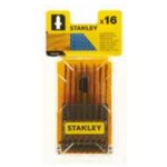 Stanley - sta27030 - xj lame de scie de scie sauteuse, de scie de scie � chantourner et de scie alternative ...
