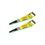 Stanley trade cut 3. 0 lot de 2 scies manuelles universelles 7tpi  coupe rapide