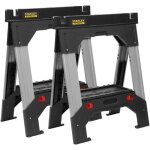 Stanley - tréteau bimatière ajustable fatmax® - lot de 2 pcs - 1 - 92 - 980 Stanley - tréteau bimatière ajustable fatmax® - lot de 2 pcs - 1 - 92 - 980