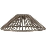 Abat - jour vide, rotin, beige, e27, ext�rieur, 25 cm - star trading