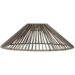 Abat - jour vide, rotin, beige, e27, ext�rieur, 38 cm - star trading