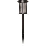 Star trading borne d'�clairage alippa, lampe solaire, lampe de chemin, noir, aluminium, blanc, ext�rieur, ...