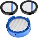 Starring lot de 3 filtres hepa de rechange lavables pour aspirateur electrolux pour aeg 800 900 ap81, ...