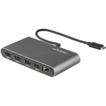 Startech. com mini dock thunderbolt 3 - station d'accueil portable pour deux crans avec hdmi 4k 60hz, ...