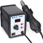 Station de dessoudage pour pistolet � air chaud avec affichage num�rique 858d - t�l�phone portable - ...