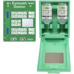 Plum - station murale anti - poussires 2 lave - oeil (4650) - premiers secours