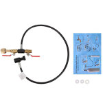 Station de recharge co2 cga320 avec adaptateur pour remplissage de bouteille de 36 pouces