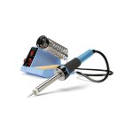 Station de soudage 40 - 48 w avec élément chauffant en mica, fer à souder precision, support et éponge, ... Station de soudage 40 - 48 w avec élément chauffant en mica, fer à souder precision, support et éponge, ...