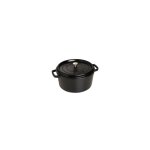 Cocotte en fonte �maill�e avec couvercle, tous feux dont induction, 1 � 2 personnes, ronde, 18 cm, 1, ...